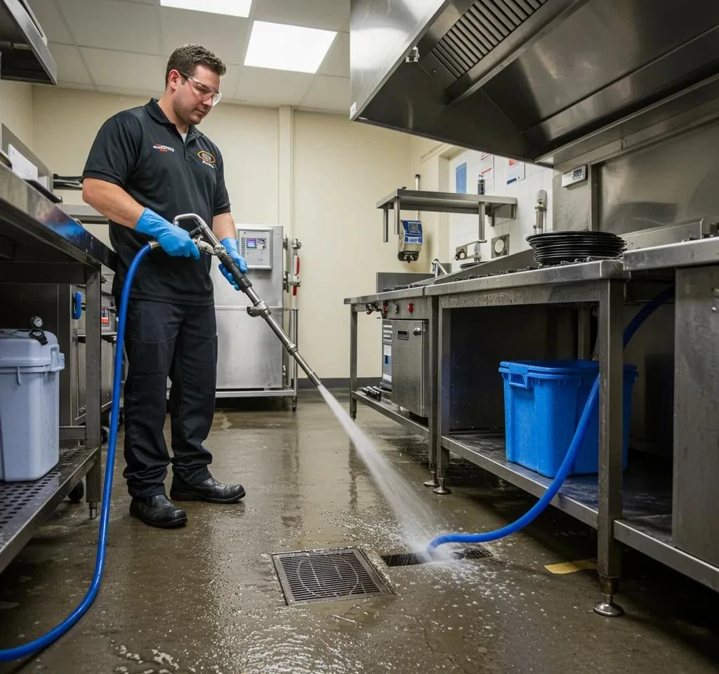 img-professional-drain-cleaning-technician-using-hydro-jetting-equipment-in-a-commercial-kitchen